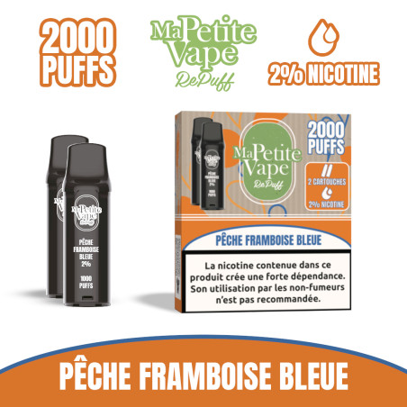 Cartouches RePuff 1000 - Ma Petite Vape (2 cartouches)