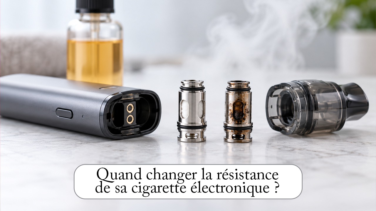 Quand changer la résistance de sa cigarette électronique ?